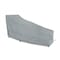 Eevelle Meridian Chaise Chair Cover, Silver, 65 in L x 28 in W x 27.5 in H MDCCL-SLR - alternate 1